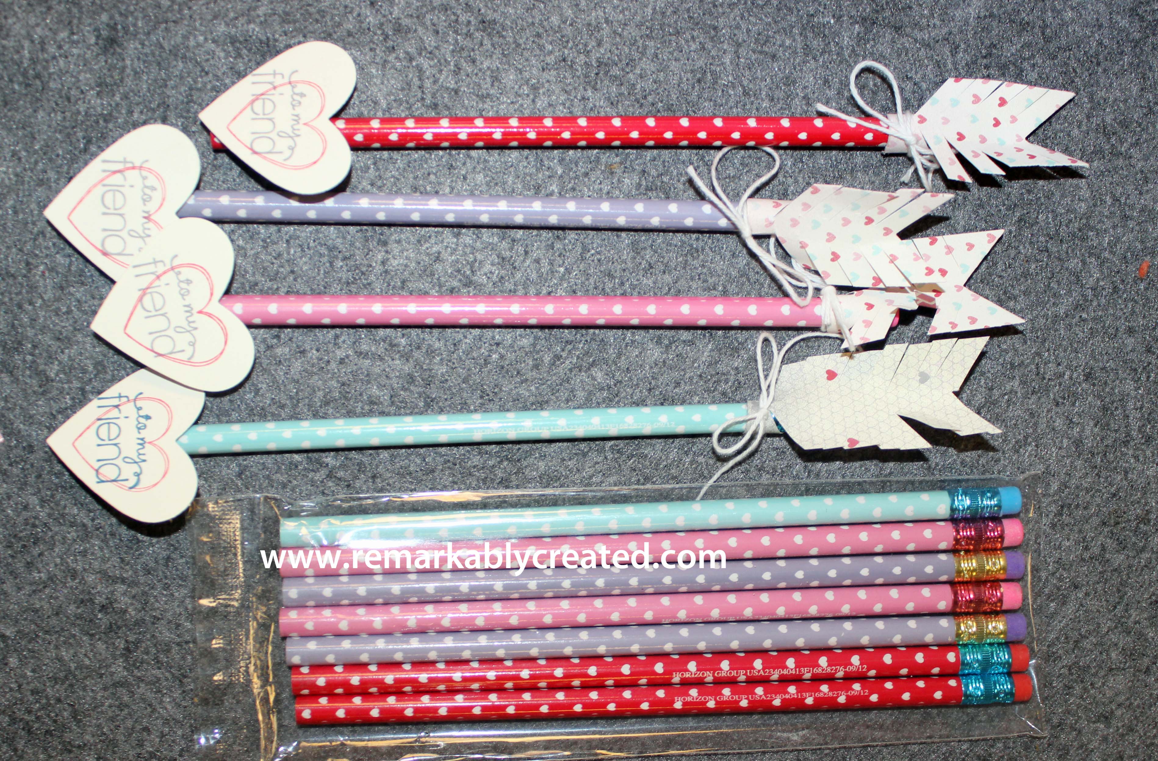 Cute Pencil Valentines! - RemARKably Created Papercrafting