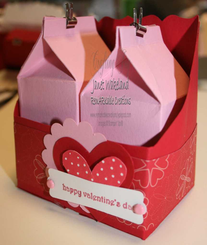 Stampin' UP Milk Carton Die - RemARKably Created Papercrafting