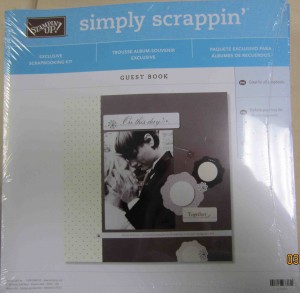 Stampin' Up Simply Scrappin' - A New Little Someone - Boy Scrapbooking Set  - 8x10