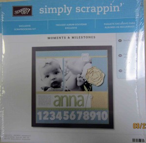 Moments & Milestones Retired Simply Scrappin' Kits