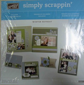 WINTER RETREAT Retired Simply Scrappin' Kit