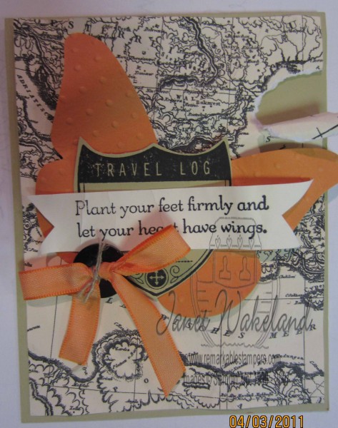 Travel Log Stamp Set