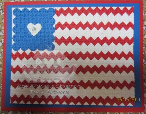 Paper Pieced Flag