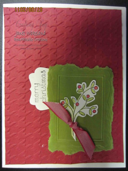 Stampin' UP! EASY EVENTS Take 1 - RemARKably Created Papercrafting