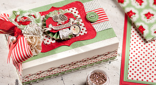 Free Stampin Up Christmas Keepsake Box