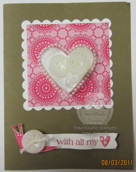 Stampin' UP! Button Buddies - RemARKably Created Papercrafting