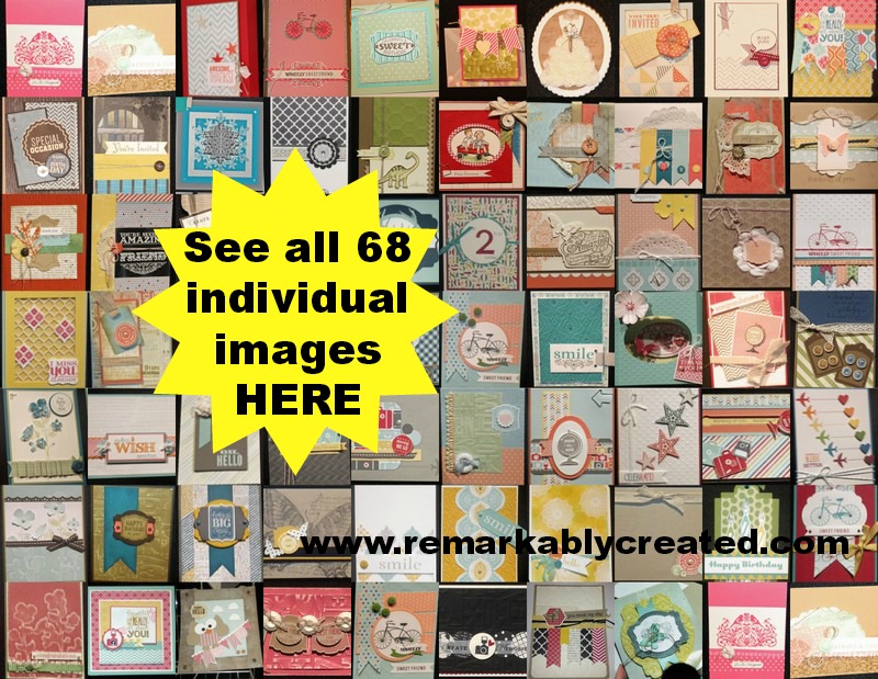 68 Stampin' UP! Card Samples - RemARKable Creations