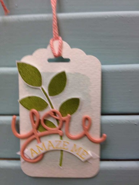 Hello You Thinlits From Stampin Up Remarkably Created Papercrafting