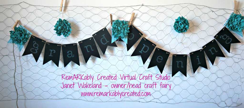 Introducing - Grand Opening RemARKably Created Virtual Craft Studio ...