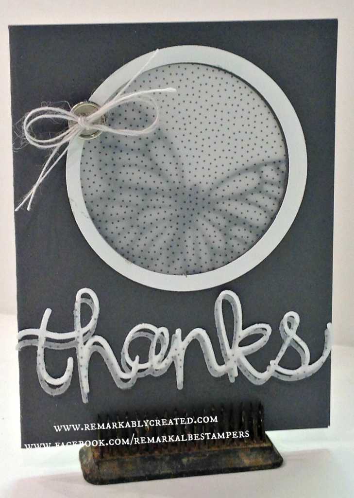 Stampin' UP! Sheer Perfection Vellum Ideas - RemARKably Created ...