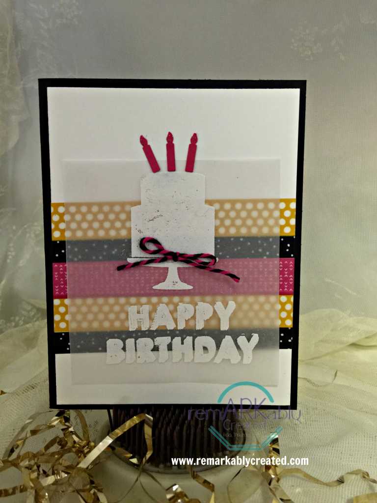 Stampin' UP! Party Wishes - RemARKably Created Papercrafting