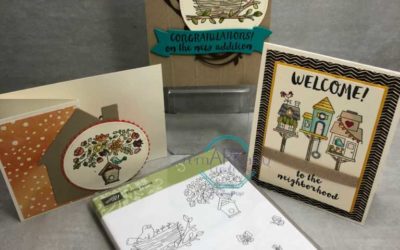 Sneak Peak 2018 Stampin’ UP! Flying Home Stamp Set