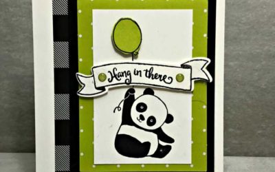 Did you see the cute new Panda stamps from Stampin’ UP!?