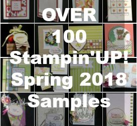 Over 100 Stampin’ UP! Spring 2018 Catalog Samples