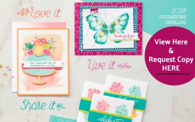 View Stampin’ UP!’s Spring Catalog and Sale-a-bration Brochures here