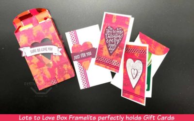 14 Days of Valentines Ideas – Day #10 Valentine Gift Card & Box Set