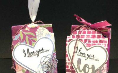 14 days of Valentine Ideas- day #4 More than Chocolate treat bags