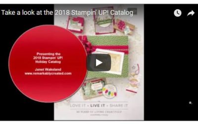 2018 Stampin’ UP! Holiday Catalog Tour