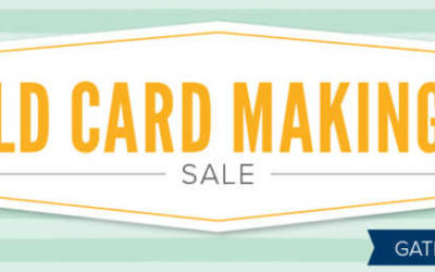 Stampin’ UP! World Card Making Day Sale