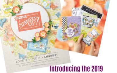 2019 Stampin’ UP! Spring Catalog Sneak Peek