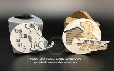 Stampin’UP! Happy Tails Bundle debuts January 3rd