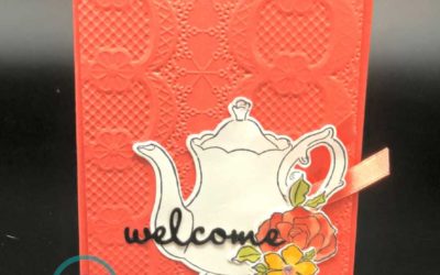 Teapot Together Cling Mount stamp from Stampin’ UP!