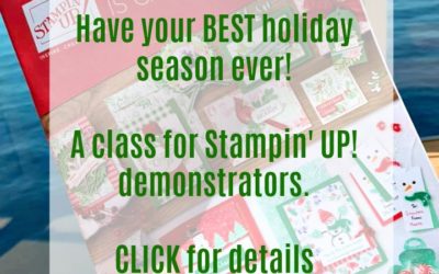 Stampin’ UP! Holiday Catalog – Demonstrator Training Class