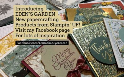 10 Samples with Stampin’ UP!s Eden’s Garden