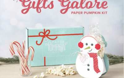 Snowman Gift Boxes from Paper Pumpkin