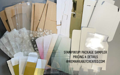 Stampin’ UP! Gift Box and Gift Bags Sampler for sale