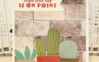 Cactus Cuties Stamp Set & Dies from Stampin’ UP! – cute samples