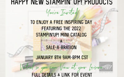 Virtual Stampin’UP! Crafting Day