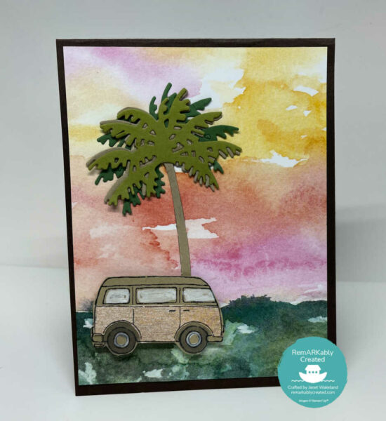 Stampin Up Adventure Awaits Set 5 CHOOSE THE ROAD LESS TRAVELED