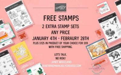 FREE Stamps From Stampin’ UP!