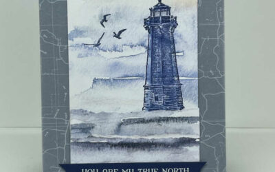 5 Great ideas with the On The Horizon paper from Stampin’ UP!