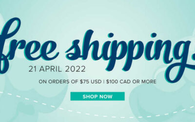 FREE SHIPPING from Stampin’ UP!