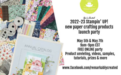 You’re invited to a Stampin’ UP! Virtual Catalog Launch