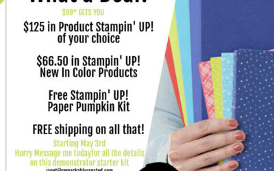 Shop Stampin’ UP! Products Early & at 20% off