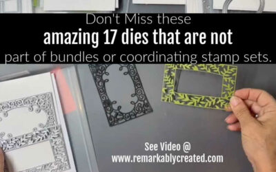 Don’t miss these dies in the 2022-23 Stampin’ UP! Catalog