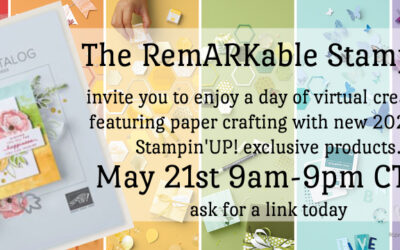 You’re invited to a FREE online day of crafting with new Stampin’UP! products