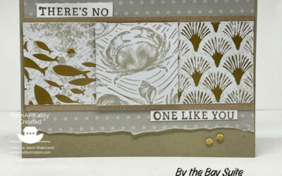 Let’s take a look at By the Bay Suite of Paper Crafting products from Stampin’ UP!