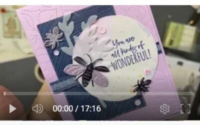 Stampin’ UP! Spring Catalog Launch Video with lots of inspiring ideas & Supply list for catalog samples