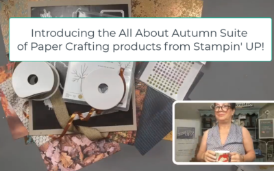 Stampin’ UP! 2023 Holiday Mini Catalog Product Suite review – All About Autumn