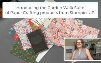 Stampin’ UP! 2023 Holiday Mini Catalog Product Suite review – Garden Walk