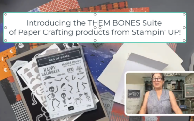 Stampin’ UP! 2023 Holiday Mini Catalog Product Suite review – Them Bones
