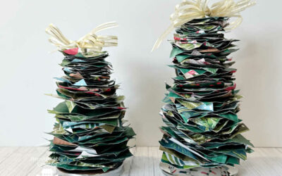 Paper Scrap Trees