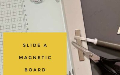 How to make the Stampin’ UP! Glass Mat Studio Magnetic