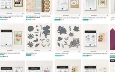 Stampin’ UP! March releases- Zinnias, Lattes, Magnolias and more oh my