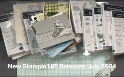 New July 2024 Stampin’ UP! Online Releases – Video and Samples