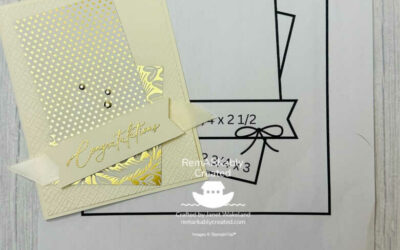 Stampin’ UP! Card Layout Challenge templates